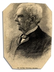 Fireside Poet Oliver Wendell Holmes Signed Card