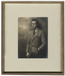 Dramatic King Edward VIII Photograph Owned by Edward & Wallis -- From the Famous Sothebys 1997 Auction of Property of The Duke & Duchess of Windsor