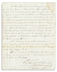 William T. Sherman's Civil War Orders Handwritten by His Assistant Following the Battle of Memphis -- ''...All houses inside the new Fort must be forthwith vacated by families...''