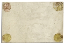 King William IV 1833 Invitation to Dinner at St. James's Palace