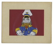 Original Disney Cel of Ludwig Von Drake -- The Nautical-Inspired Uncle of Donald Duck