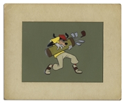Original Disney Cel Depicting Goofy Dressed as a Golfer