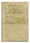 King George I Birthday Celebration Ticket From 1832