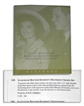 Jackie Kennedy Personally Owned & Worn Gingham Maternity Outfit