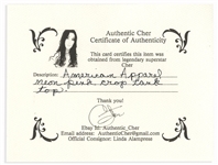 Cher Personally Owned Neon Pink Top