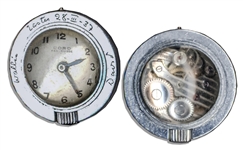 Duchess of Windsor Personally Owned Fob Watch by Swiss Maker Cord -- Inscribed Wallis Easter 28-III-37 -- An Easter They Were Forced to Spend Apart Before Their Marriage