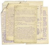 Drafted Chapter of A True History of the Assassination of Abraham Lincoln and of the Conspiracy of 1865 -- By Louis Weichmann, Prosecution Witness at the Lincoln Assassination Trial