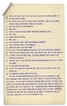 Drafted Chapter of ''A True History of the Assassination of Abraham Lincoln and of the Conspiracy of 1865'' -- By Louis Weichmann, Prosecution Witness at the Lincoln Assassination Trial