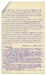 Drafted Chapter of ''A True History of the Assassination of Abraham Lincoln and of the Conspiracy of 1865'' -- By Louis Weichmann, Prosecution Witness at the Lincoln Assassination Trial