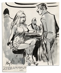 Bill Wenzel Hand Drawn Comic Strip