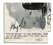 Bill Wenzel Hand Drawn Comic Strip