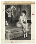 Original Illustration Drawn by Comic Book Artist Bill Edwards