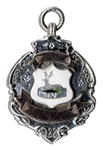 Ernest Needham Silver Football Medal From a 1919-1920 Tournament
