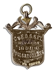 Gold Medal Awarded to Sheffield United Footballer Ernest Needham in 1909