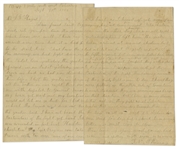 Civil War letter by a Charleston Dragoon, the 4th South Carolina Cavalry -- During the Overland Campaign -- ...The Fifth Regiment lost five men, killed last night in the fight...