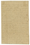 Civil War letter by a Charleston Dragoon, the 4th South Carolina Cavalry -- During the Overland Campaign -- ''...The Fifth Regiment lost five men, killed last night in the fight...''
