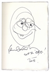 Grammy Signature Book From the 2015 Award Show -- Signed by 71 Celebrities Including Paul McCartney, Madonna, Katy Perry, Miley Cyrus, Lady Gaga, Adam Levine, Tony Bennett & More
