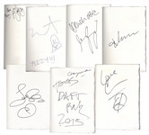 Grammy Signature Book From the 2015 Award Show -- Signed by 71 Celebrities Including Paul McCartney, Madonna, Katy Perry, Miley Cyrus, Lady Gaga, Adam Levine, Tony Bennett & More