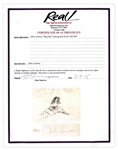 John Lennon Signed ''Bag One'' Print Depicting Lennon & Yoko Ono -- Limited Edition #48 of 300 -- With COA From Roger Epperson