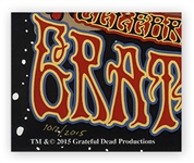Grateful Dead ''Fare Thee Well'' Poster From Final Shows in Chicago