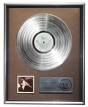 John Lennon & Yoko Ono RIAA Platinum Record Award for ''Double Fantasy'' -- From George Marino Estate