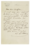 Urbaine Le Verrier Lot of 6 Autograph Letters Signed -- Astronomer Who Discovered Neptune