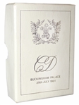 Princess Diana and Prince Charles Wedding Cake Slice -- In Original Presentation Box