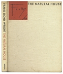 Frank Lloyd Wright Signed First Edition of ''The Natural House''