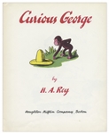 ''Curious George'' First Edition Signed by H.A. Rey -- First Book From 1941