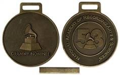 Grammy Nomination Medal -- Made by Tiffany & Co.