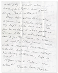 2 Harper Lee Autograph Letters Signed, Discussing ''To Kill a Mockingbird'' Screenwriter --  ''...Horton was most dear to me. His death was like his life-- quiet and unassuming...''
