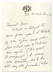2 Harper Lee Autograph Letters Signed, Discussing ''To Kill a Mockingbird'' Screenwriter --  ''...Horton was most dear to me. His death was like his life-- quiet and unassuming...''
