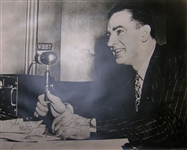 Senator Joseph McCarthy Cold War Photo Signed -- Unusual Oversized Photo Measures 19.5 x 15.5