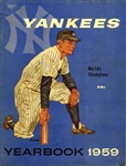 1959 New York Yankees Yearbook -- Includes Mickey Mantle and Yogi Berra