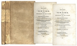 A History of New-York, From the Beginning of the World to the End of the Dutch Dynasty -- 1842 in 2 Volumes by Diedrich Knickerbocker