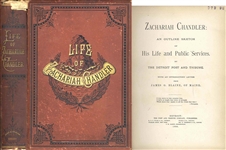 Detroit Newspaper Biography of Zachariah Chandler, Mayor of Detroit and U.S. Senator