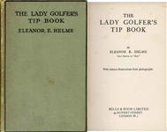 The Lady Golfers Tip Book 1st Edition -- 1923