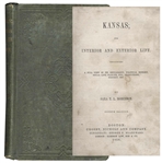 Kansas; Its Interior and Exterior Life -- Including Settlements, Political History, Social Life & More -- Very Good