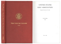 United States Golf Association Yearbook From 1940 -- Illustrated