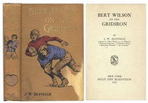 Early Football Book -- Bert Wilson on the Gridiron by J.W. Duffield -- 1914