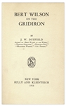 Early Football Book -- ''Bert Wilson on the Gridiron'' by J.W. Duffield -- 1914