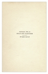 Early Football Book -- ''Bert Wilson on the Gridiron'' by J.W. Duffield -- 1914