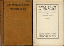 Early Golf Book -- Golf From a New Angle by Theodore Moone -- 1934