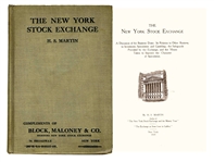 1919 Rare Investment Book -- The New York Stock Exchange