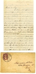 1862 Civil War Letter by 90th Pennsylvania Infantryman -- ...we got sudden order to march to york town...they said that our troop was geting lick...