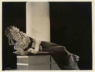 Irene Dunn Rare Photo -- Stamped to Verso by Photographer Ernest Bachrach -- 10 x 8 -- Near Fine