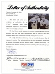 Ted Williams Signed Photo Posing With DiMaggio -- 14'' x 11'' -- With PSA/DNA COA
