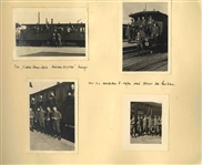 WWII German Luftwaffe Rare Photograph Album -- 189 Photos With Captions
