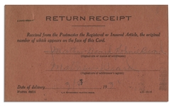Mathew Beard's Signature -- ''Stymie'' From ''Our Gang'' in the 1930s