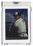 1984 Topps Cal Ripken Jr. #400 Original One-of-a-Kind Negative -- 2'' x 2.75'' -- Topps Vault Hologram #15411